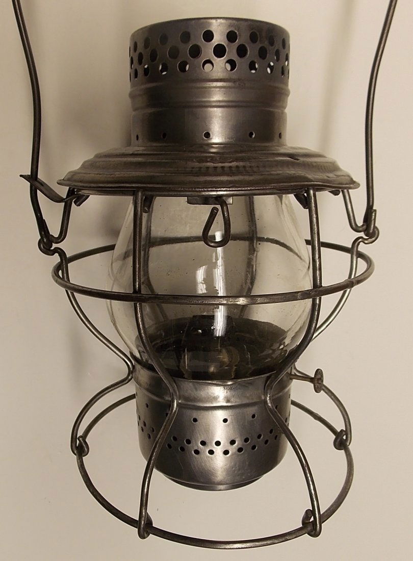 Pennsylvania Railroad Handlan Lantern Etched (1 of 7)