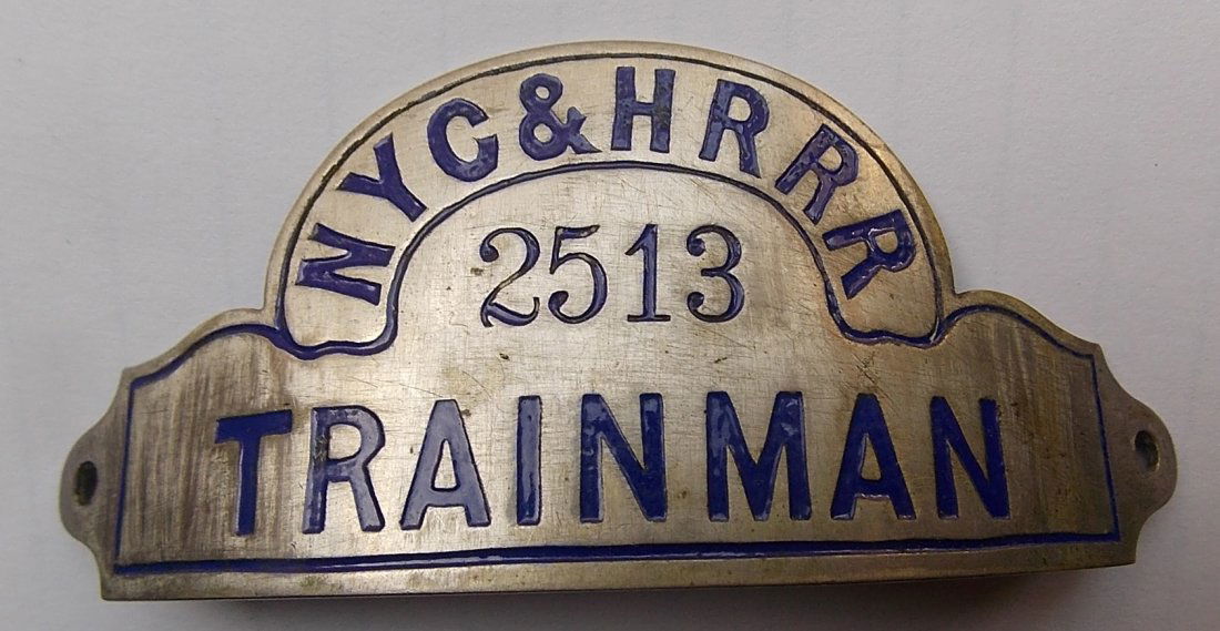 NYC & Hudson River Trainman Hat Badge (1 of 3)