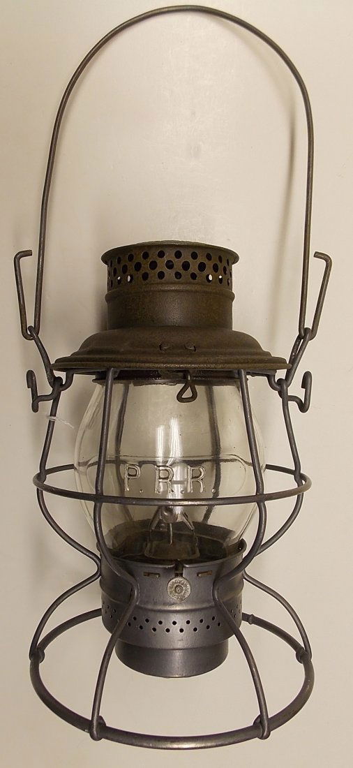 Pennsylvania Railroad Adlake Lantern Clear Cast (1 of 4)