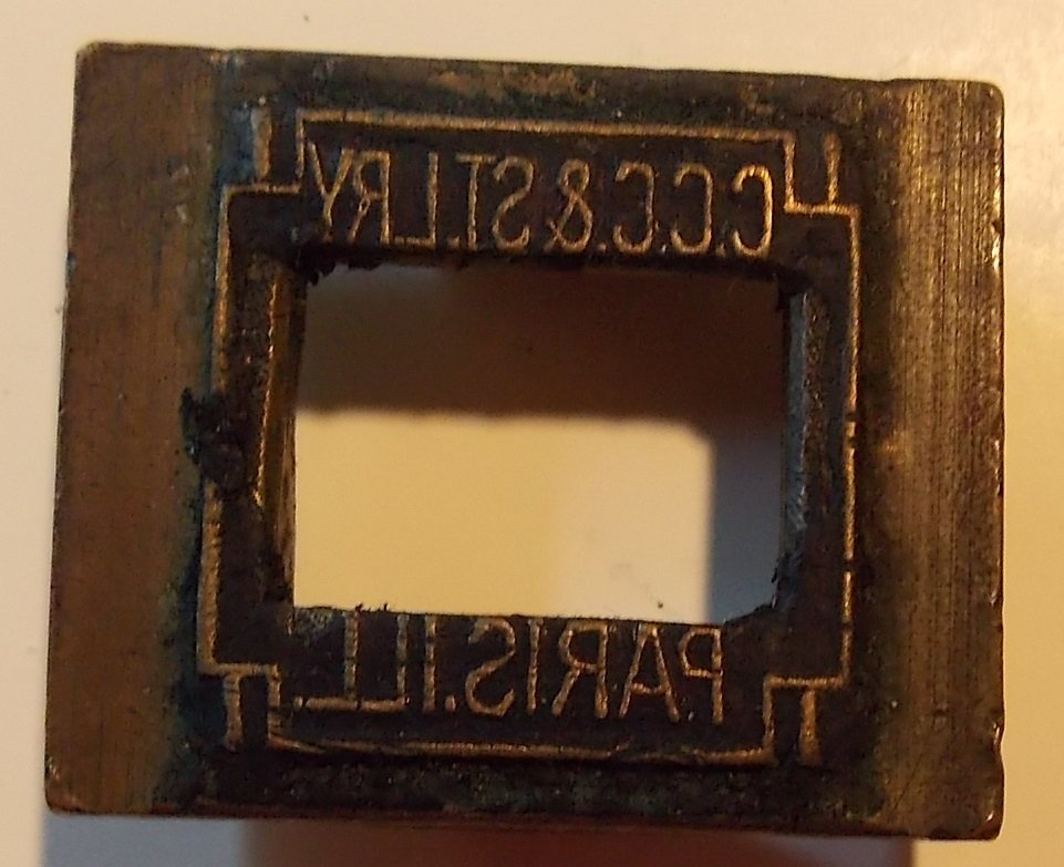 Big Four Brass Dater Die Paris, Ill (1 of 3)