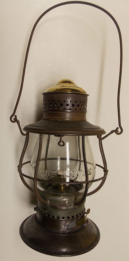 Brasstop Ham Lantern West Shore Cast Globe (1 of 8)