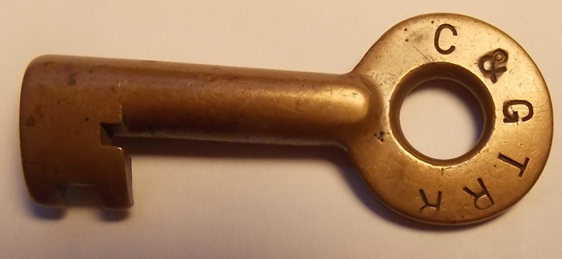 Chicago & Grand Trunk Railroad Switch Key (1 of 2)