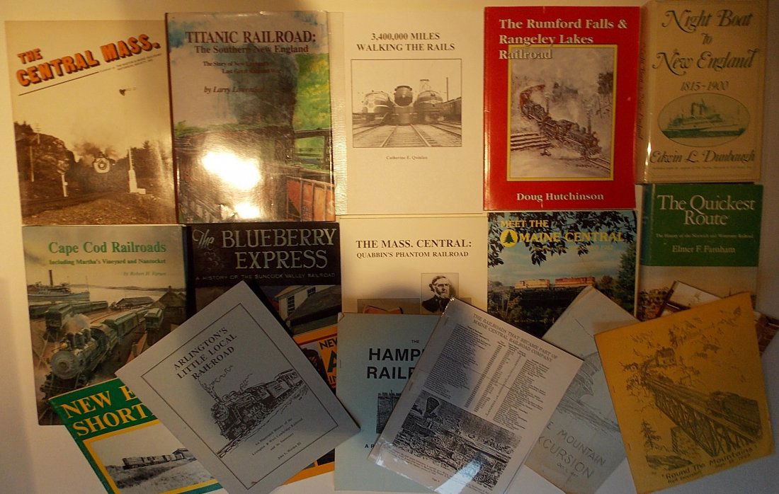 New England Train & Railroad Books (1 of 1)