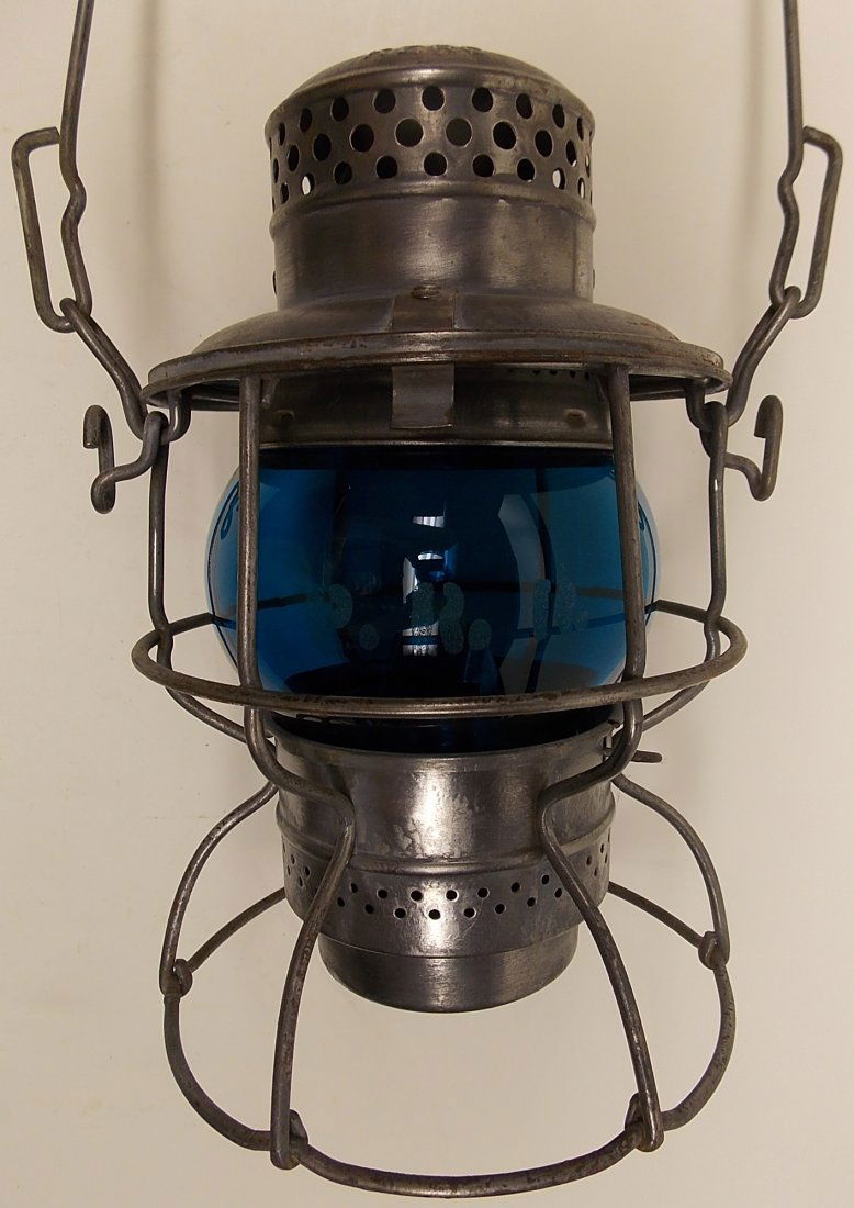 Pennsylvania Railroad Lantern Green Etch (1 of 7)