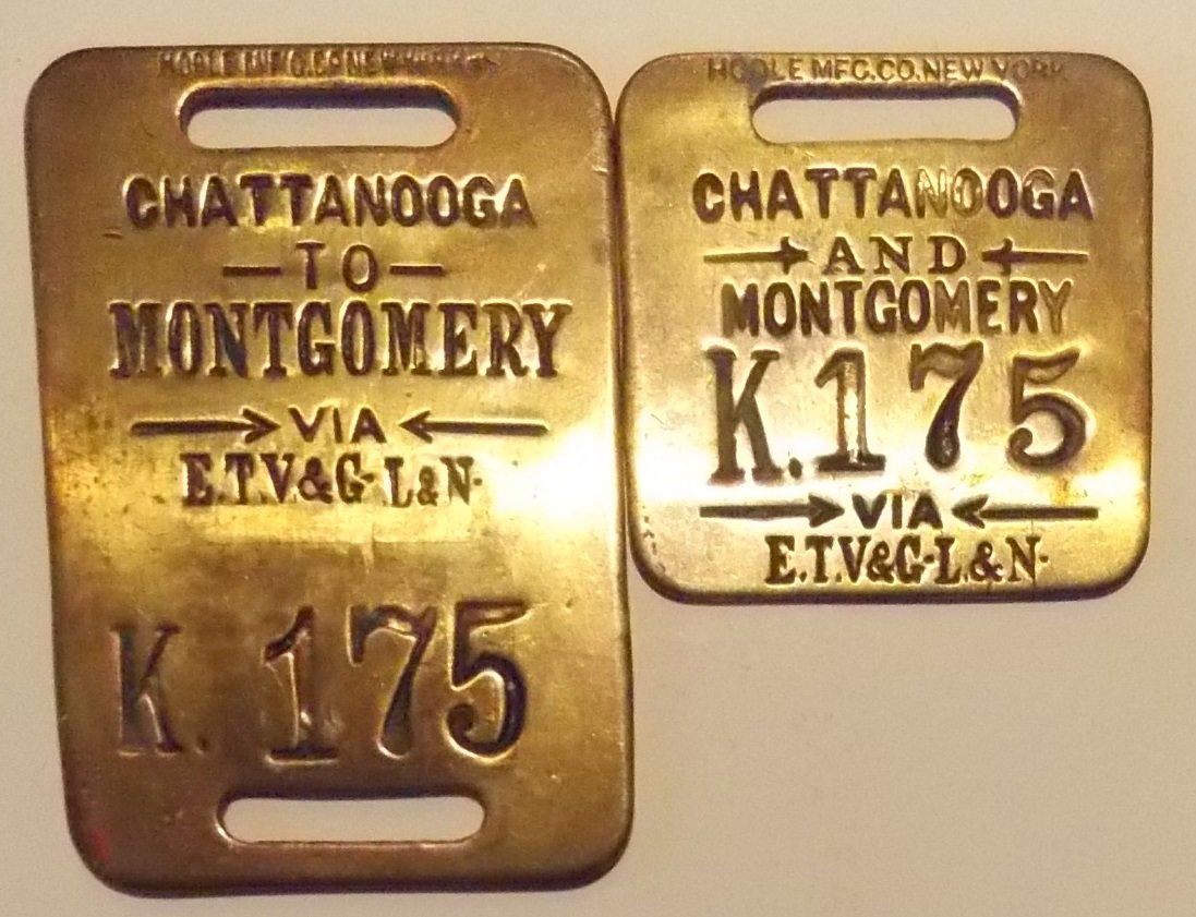 ETV&G RR Baggage Tag Set (1 of 2)