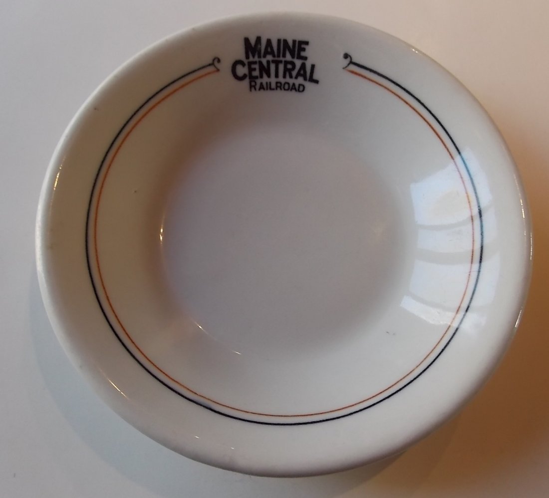 Maine Central Railroad "Kennebec" China Dish (1 of 3)
