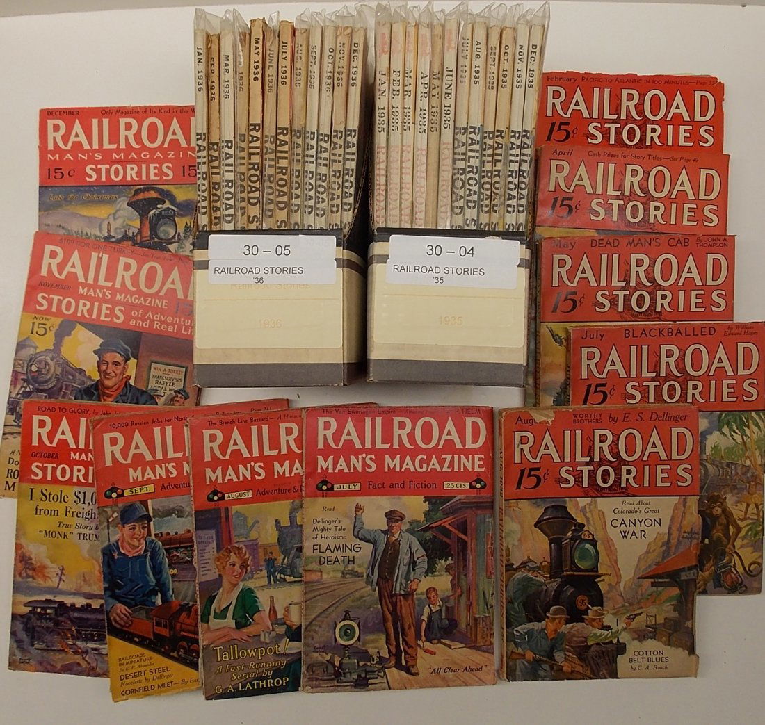 Railroad Magazines 1931-1936 (35) (1 of 1)