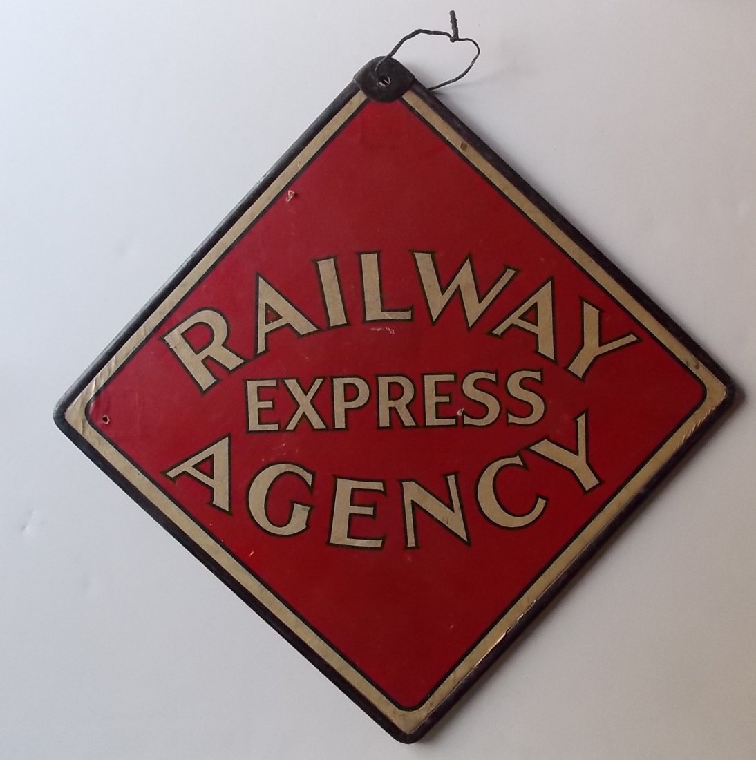 Railway Express Agency Call Sign 19" across (1 of 4)