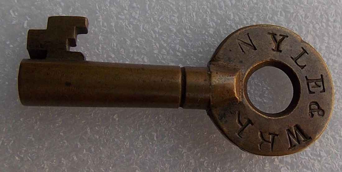 New York Lake Erie & Western Railroad Switch Key (1 of 2)