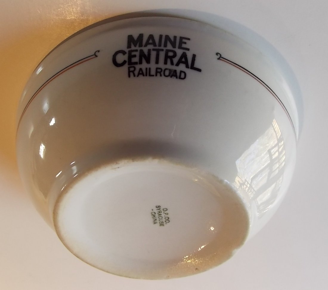 Maine Central "Kennebec" China Bowl (1 of 4)