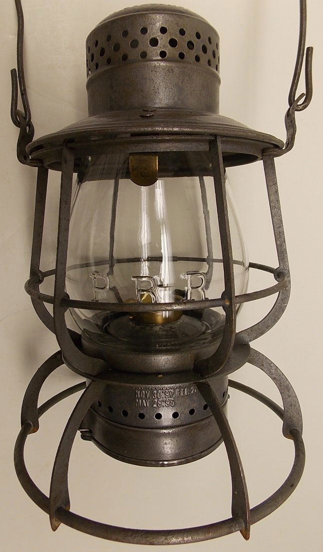 Pennsylvania Railroad Armspear Lantern MacBeth Globe (1 of 7)