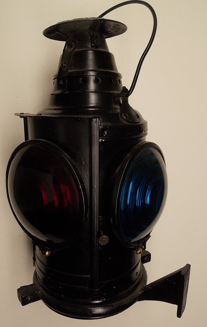 Dressel Railroad Lamp 3 Green, 1 Red (1 of 5)