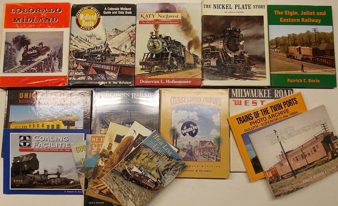 Railroad Books, West & Others (1 of 6)