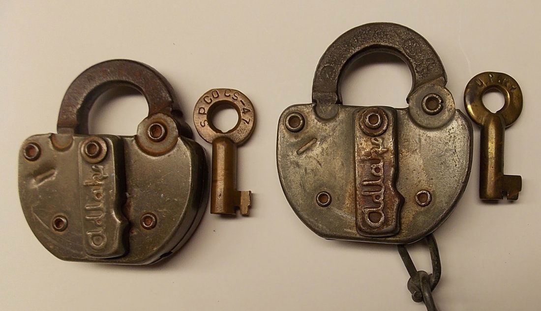 Southern Pacific & Union Pacific Lock / Key Sets (1 of 5)