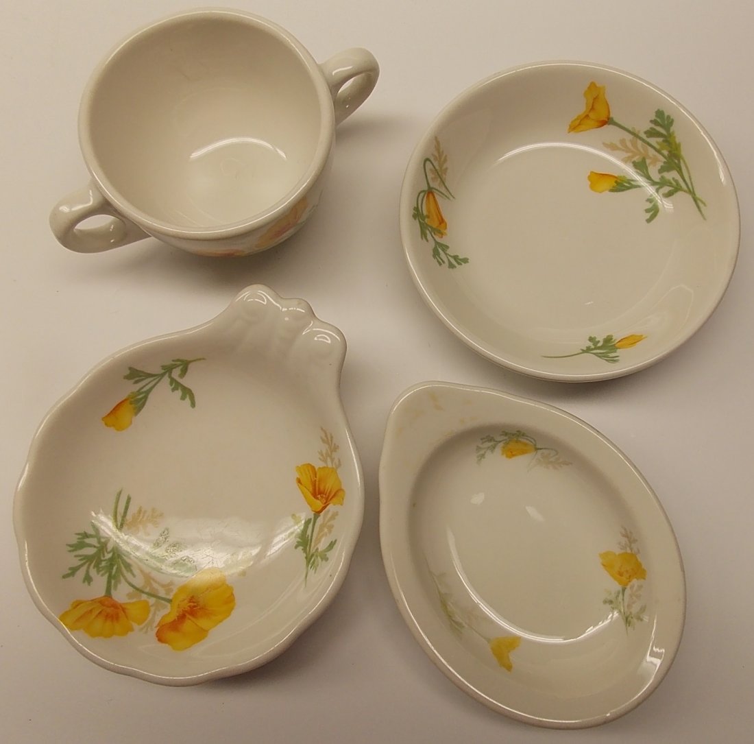 Santa Fe Railway California Poppy China 4 (1 of 3)