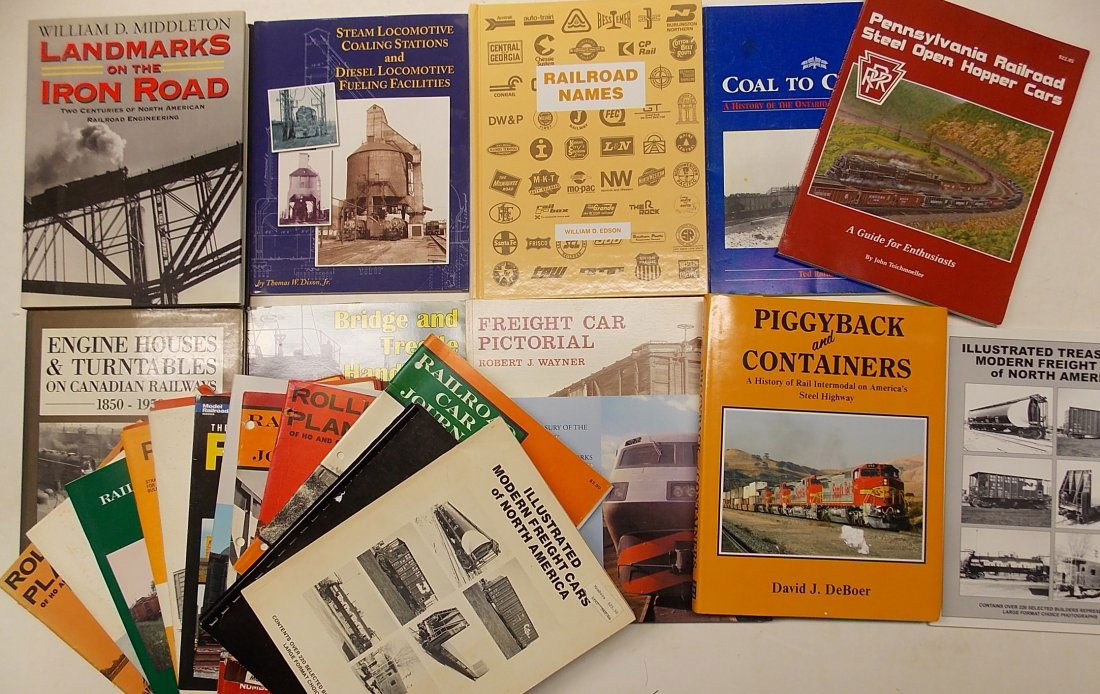 Railroad & Train Reference Books (1 of 2)