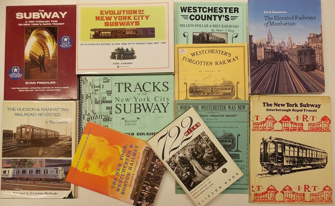 New York City Subway & Transit Books (1 of 4)