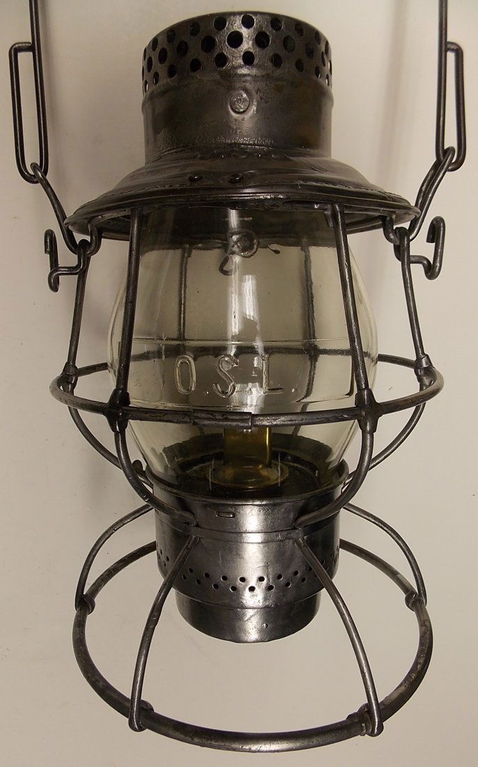 Oregon Short Line Lantern - Globe crack (1 of 7)