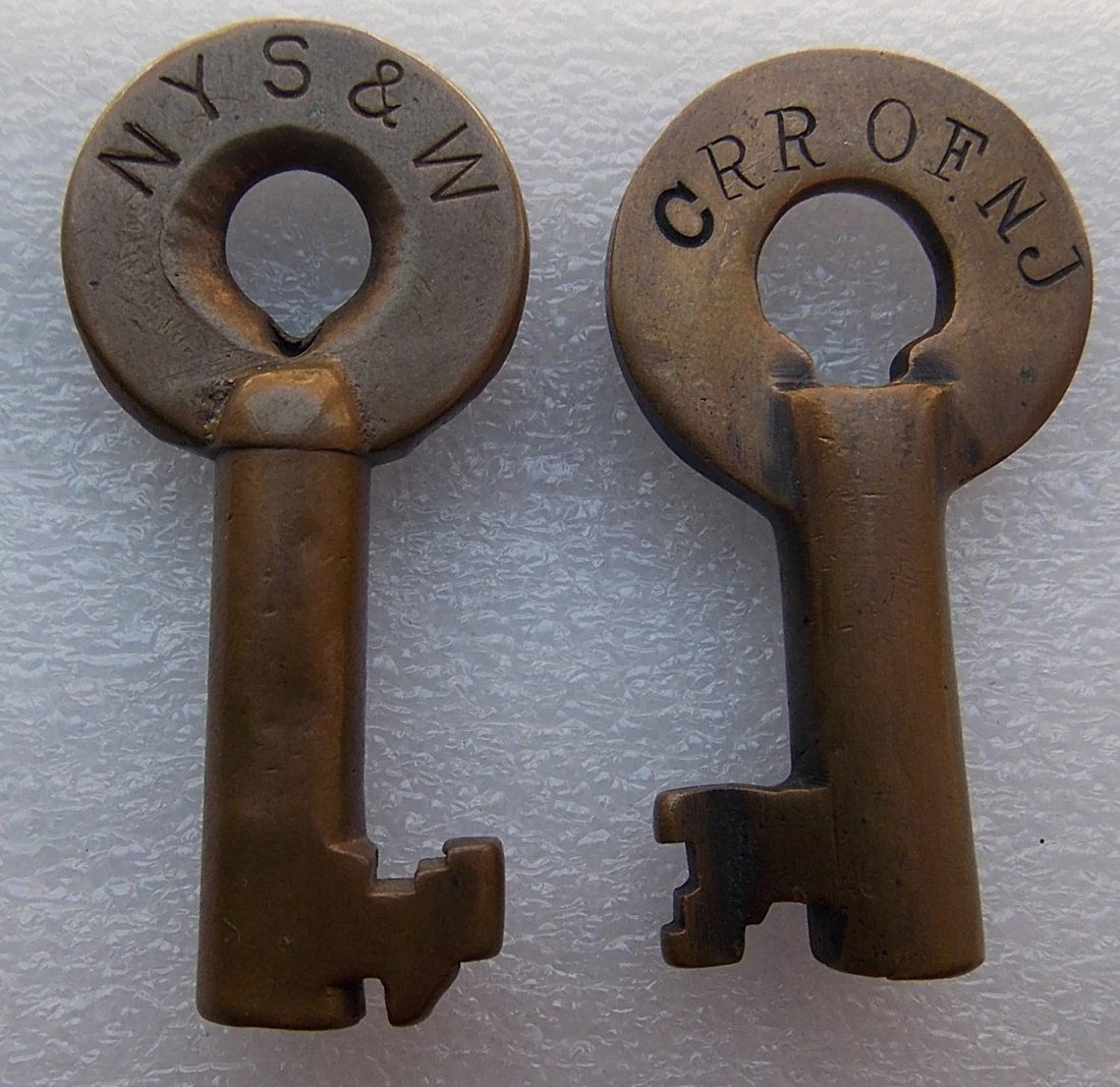 NYS&W & CRRof NJ Switch Keys (1 of 3)