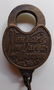 New Haven Cast Script Brass Lock