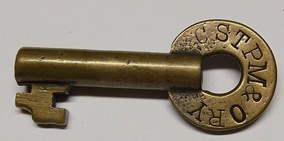Chicago StPM&O Railway Switch Key (1 of 2)