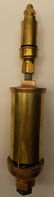 Kinsley 4 Chamber Brass Whistle 2"