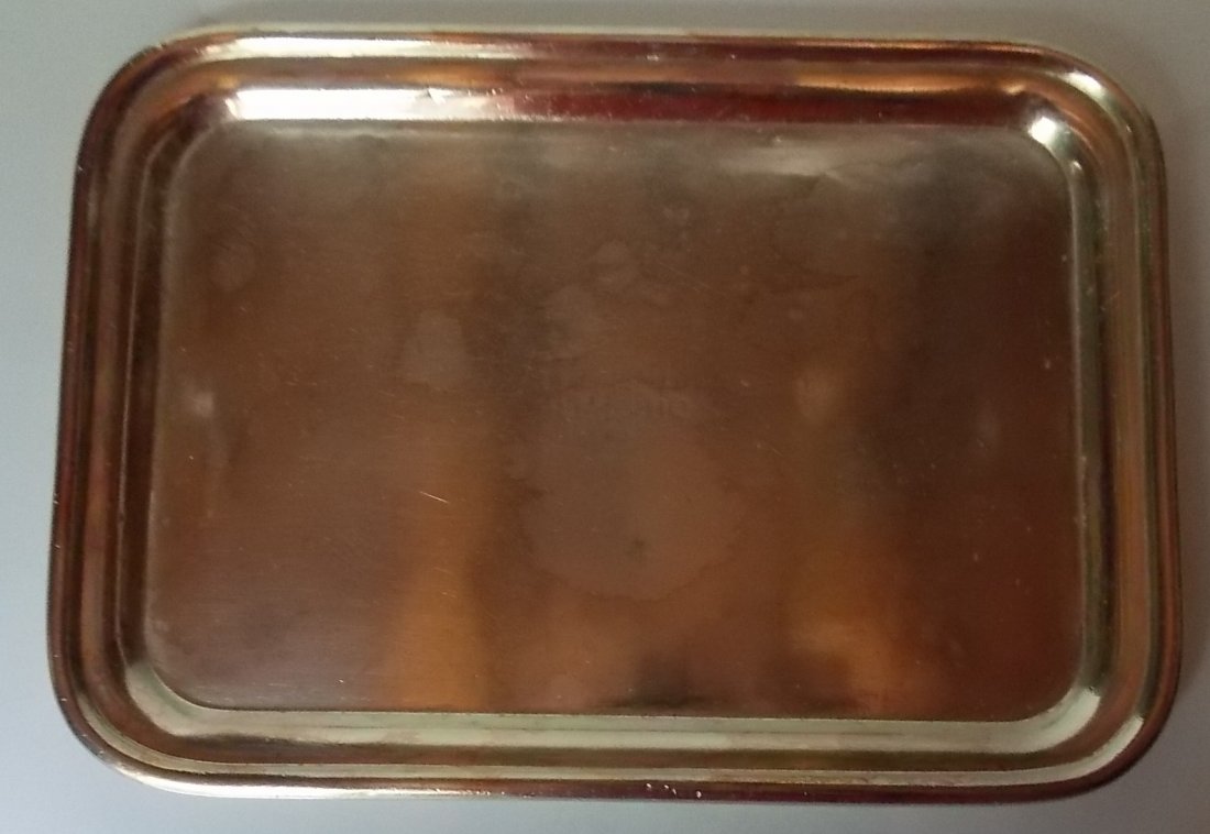 Boston & Maine Railroad Silver Tray (1 of 3)