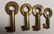 Chesapeake & Ohio Brass Switch Keys - 2