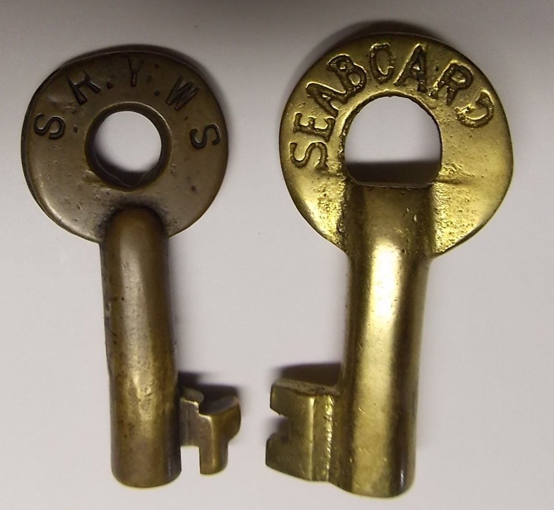 Southern & Seaboard Switch Keys (1 of 2)