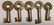Baltimore & Ohio RR Keys 5 - 2