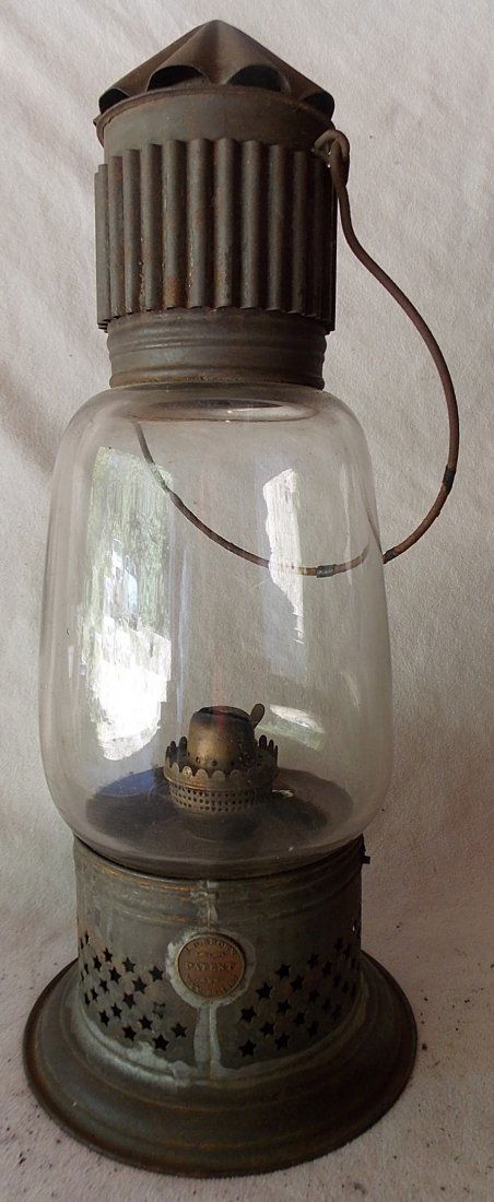 J. D. Brown Fixed Globe Lantern patd May 29, 1860 (1 of 5)