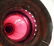 Cranberry Red Fixed Globe Lantern - 3