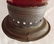 Cranberry Red Fixed Globe Lantern - 5