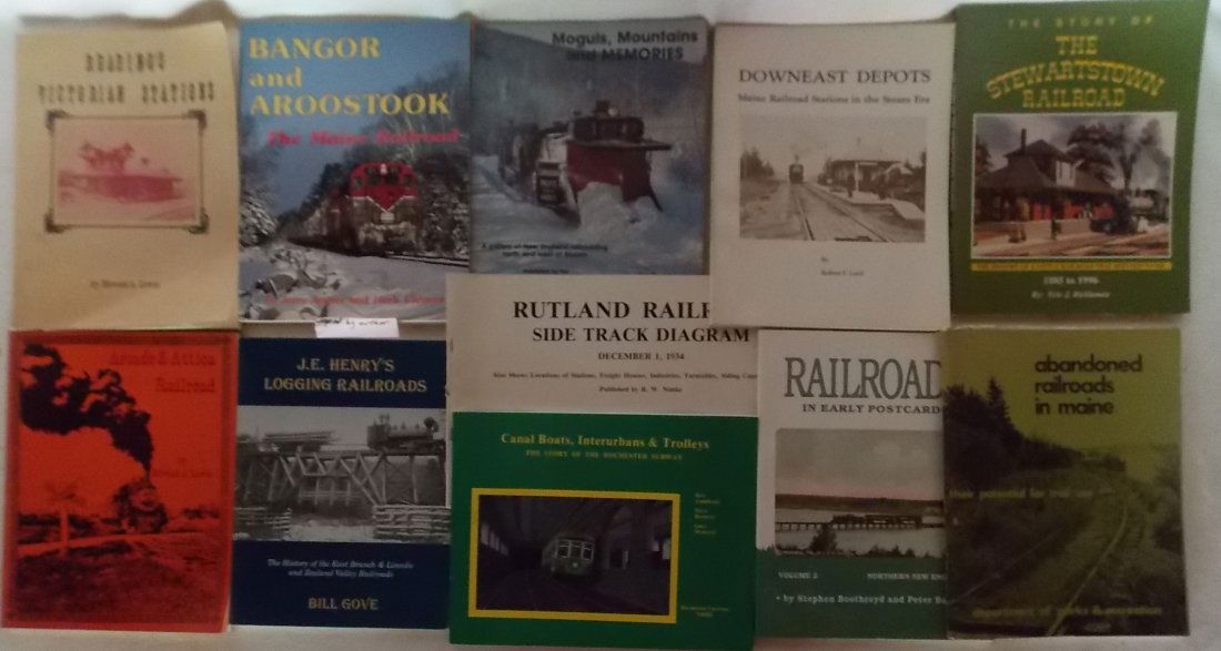Soft Cover Railroad Books - Good Titles (1 of 1)