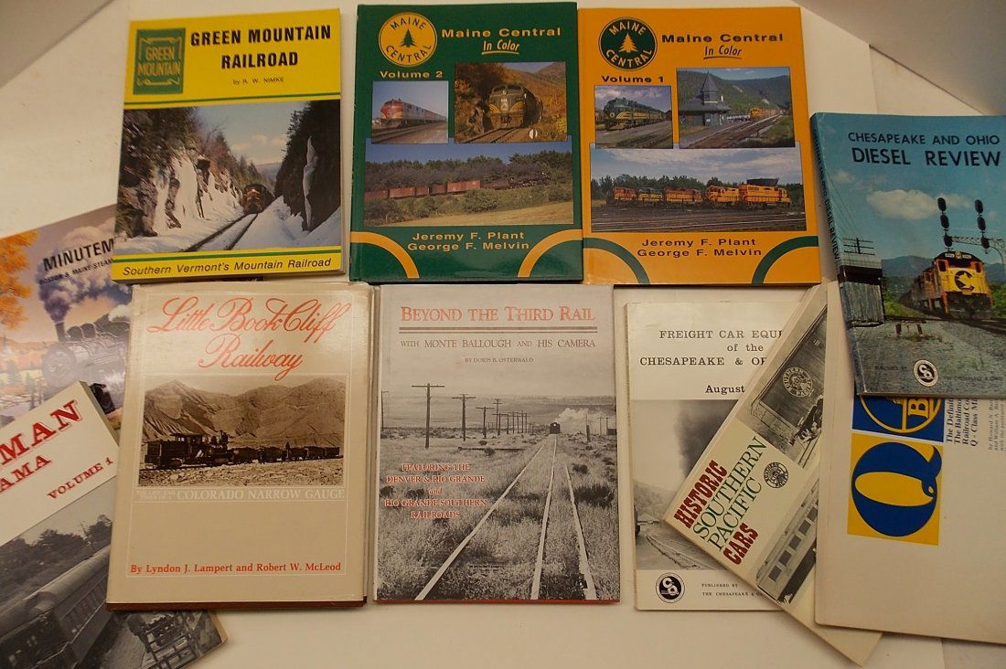 Group of Railway Books (1 of 1)