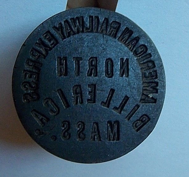 Am. Railway Express Wax Sealer N. Billerica Mass (1 of 3)