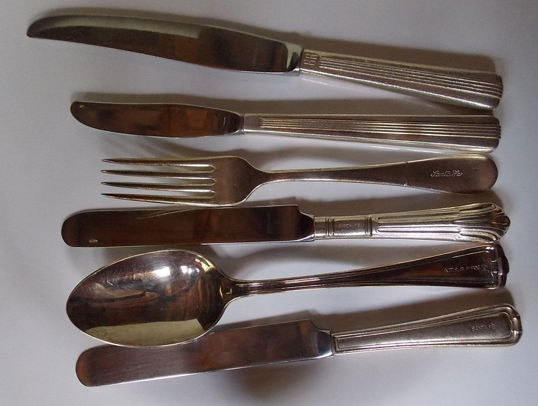 Santa Fe, BR, MP Silver Flatware (6) (1 of 3)