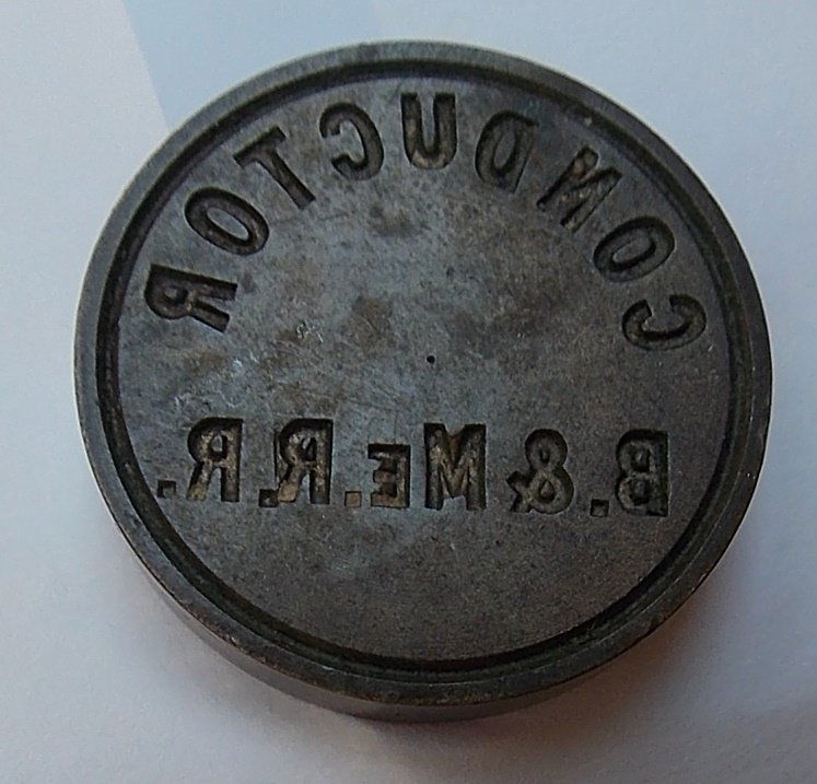 Boston & Maine Railroad Wax Sealer Conductor (1 of 3)