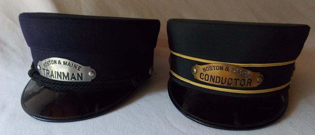 Boston & Maine Uniform Hats - 2 (1 of 2)