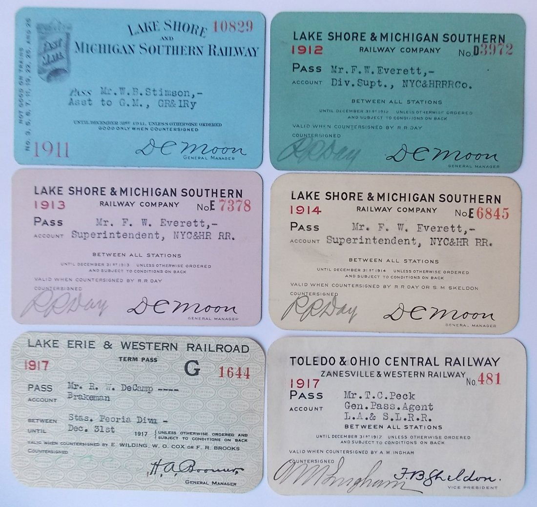 NYC Predecessor Annual Passes (6) (1 of 2)