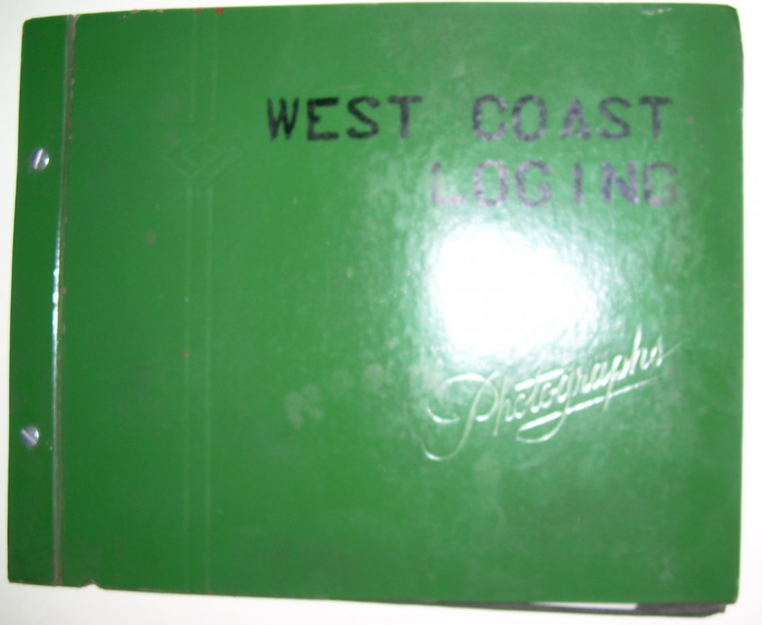 Western Logging Railroad Scrapbook Photos (1 of 8)