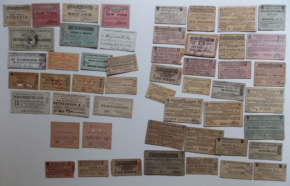 Mid Atlantic States Tickets (50) (1 of 5)