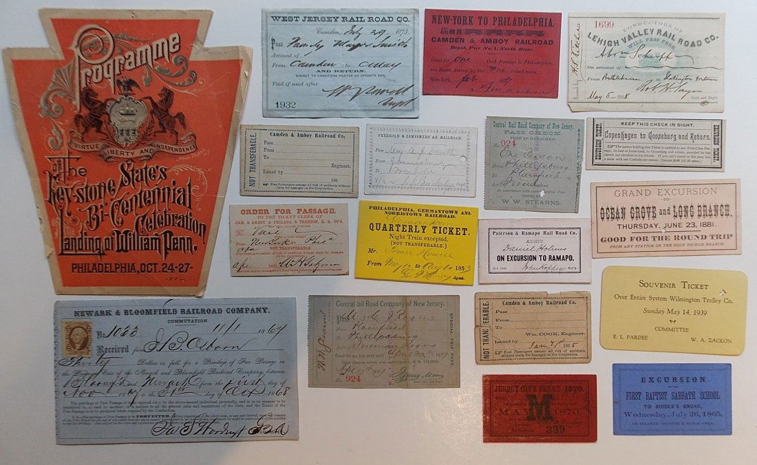 Mid-Atlantic Railraod Ephemera (1 of 3)