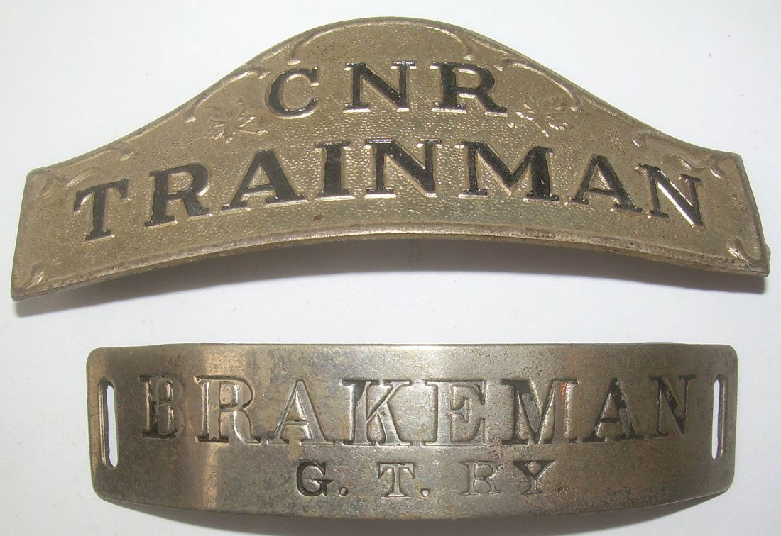 Canadian Hat Badges: CNR GTR (2) (1 of 2)