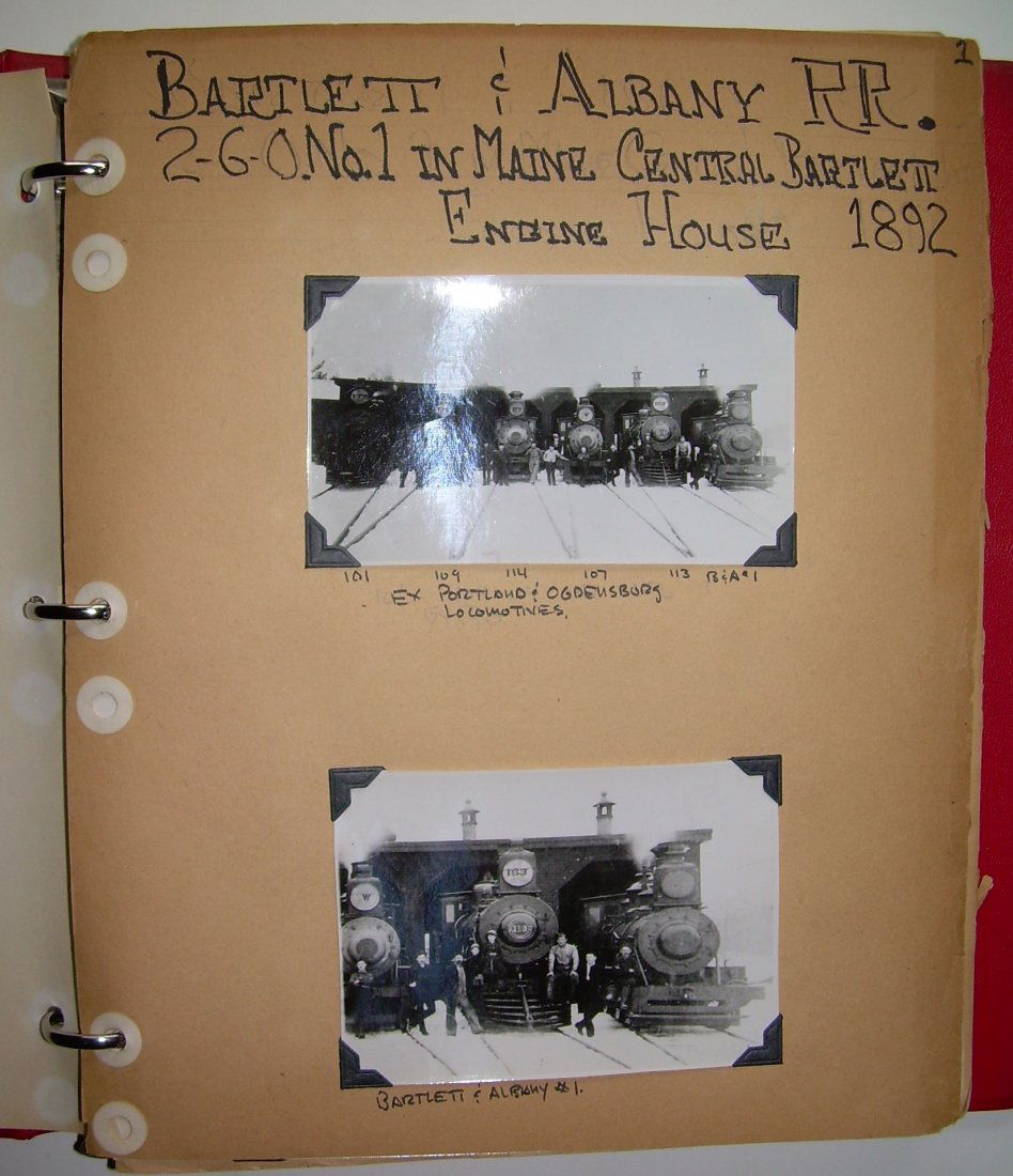 New England Logging Railroads Scrap Book (1 of 10)
