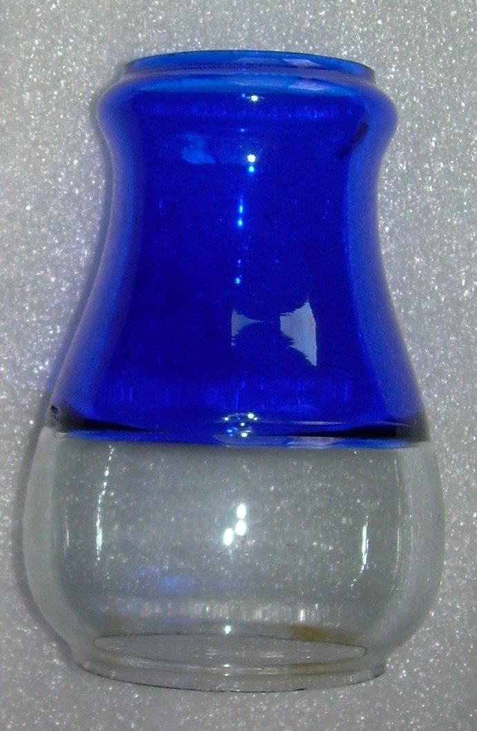 2 Color Fireman Lantern Globe Blue / Clear (1 of 5)