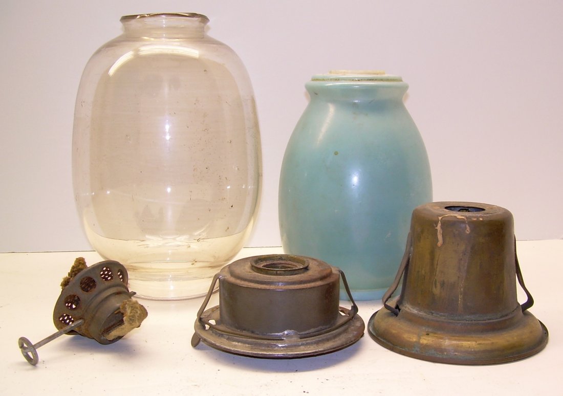 Lantern Parts Globes & Pots & Burner (1 of 2)