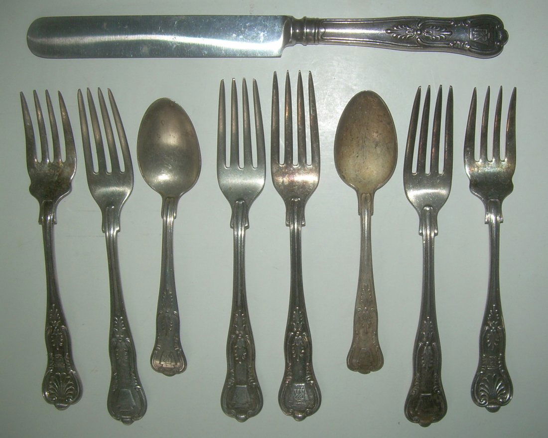 Pennsylvania Railroad Silver Flatware (9) (1 of 3)