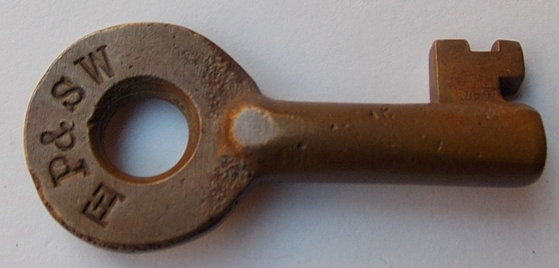 El Paso & South Western Railroad Switch Key (1 of 2)