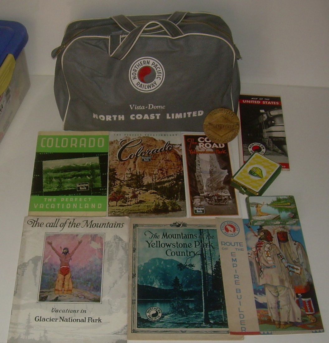 Western Railroads - Ephemera NP GN CB&Q (1 of 2)